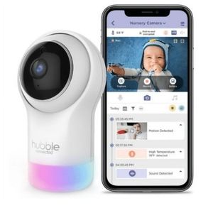 Hubble Nursery Pal Glow Smart HD Baby Montior with Night Light New In Box